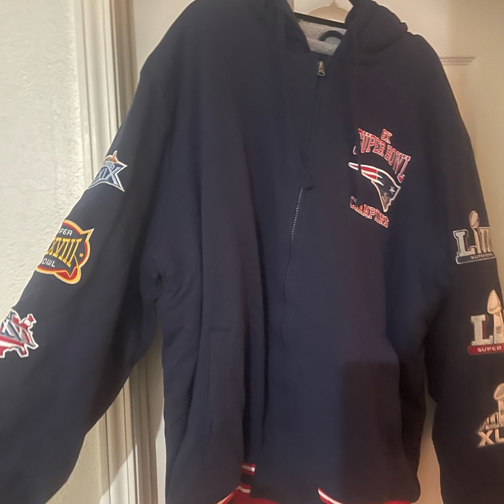 Team Apparel NFL Patriots XXL jacket - Blue